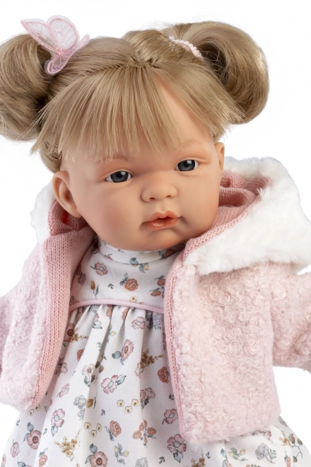 Realistische Puppe Joelle mit Geräuschen
