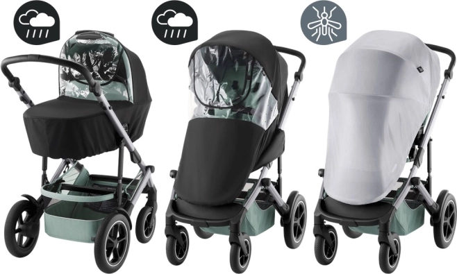 Set Regenhülle + Moskitonetz für Smile 5Z, Weather Kit