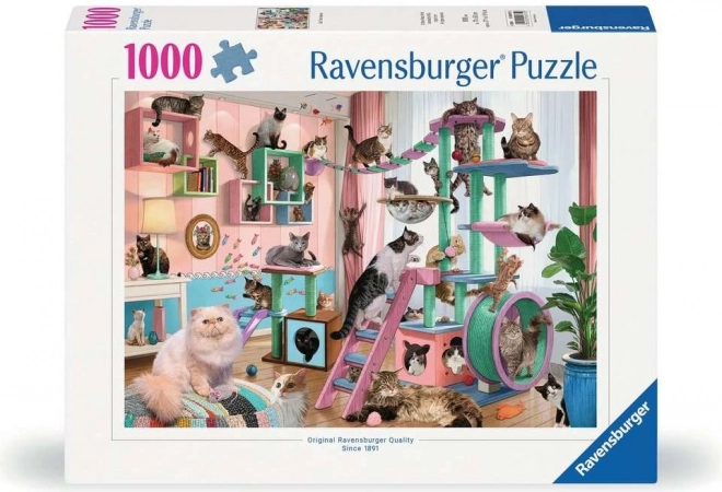 Puzzle Katzenhimmel 1000 Teile