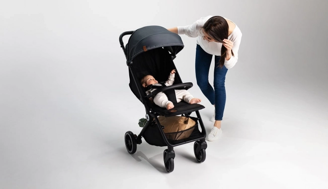 Sportkinderwagen Lionelo Cloe Braun Rost – Grauer Stein