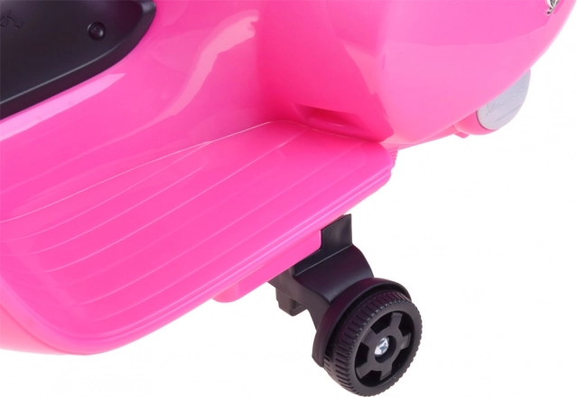 Elektrischer Kinderroller Vespa – rosa