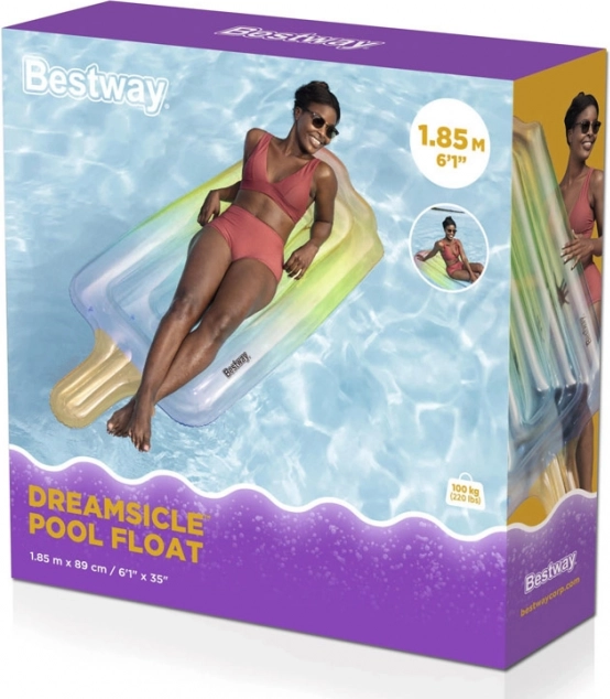 Bestway Aufblasbare Matratze in der Form eines Eises 185 cm