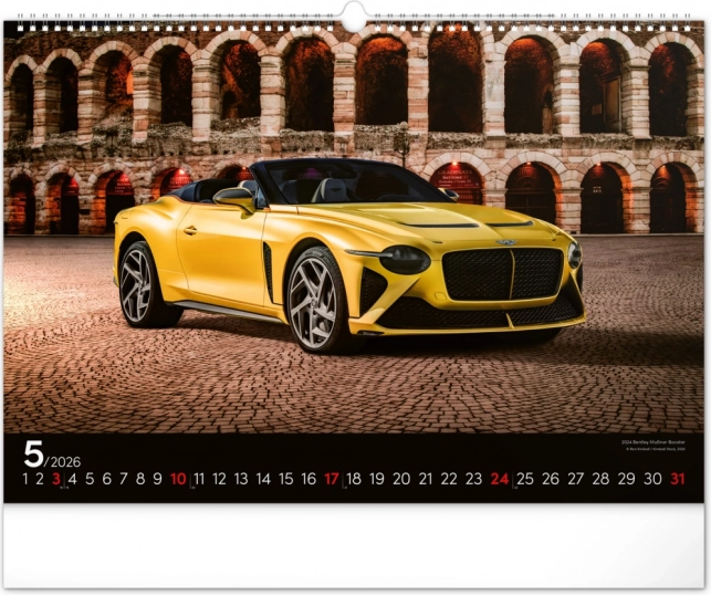 Wandkalender Schnelle Autos 2026