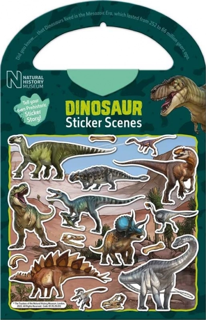 Dinosaurier Aufkleber Set II