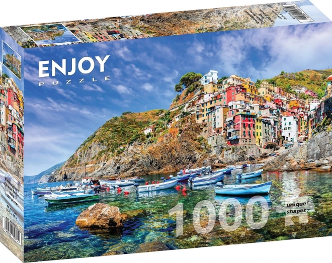 Puzzle Riomaggiore, Cinque Terre, Italien 1000 Teile