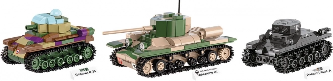 Cobi Bausatz Dreierpack Panzer