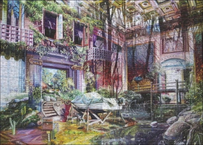 Heye Puzzle In, Outside: Útěk 1000 Teile