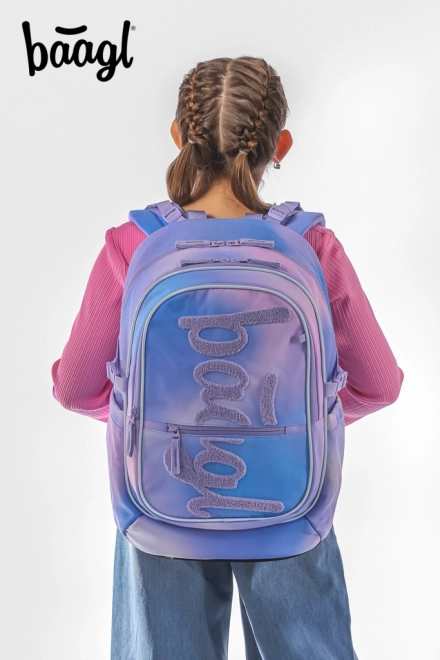 Sada Baagl Core Sky: Rucksack, Federmäppchen, Beutel