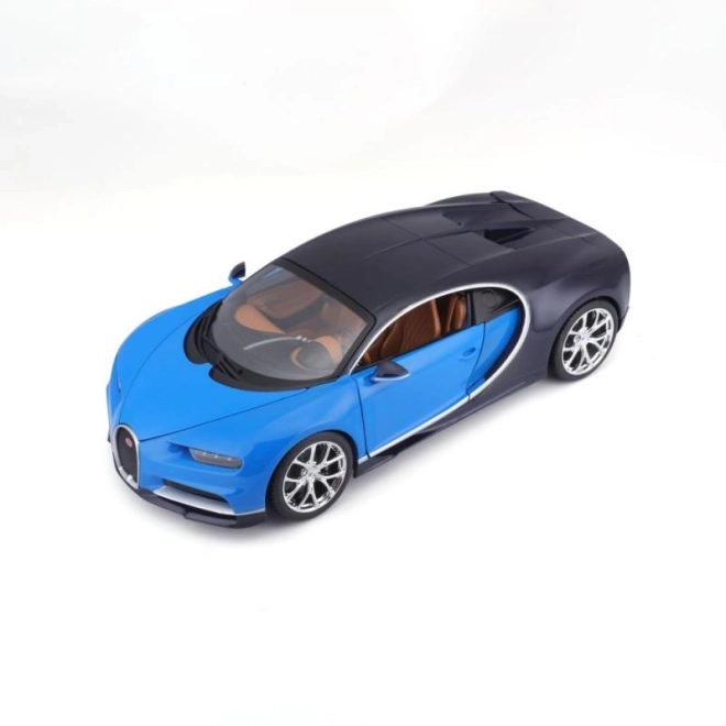 Bburago Bugatti Chiron Modellauto Blau/Blau