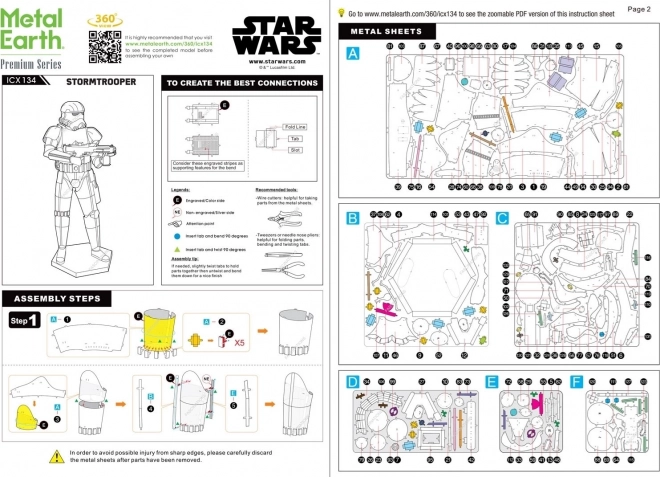 Star Wars Sturmtruppler 3D-Puzzle von Metal Earth