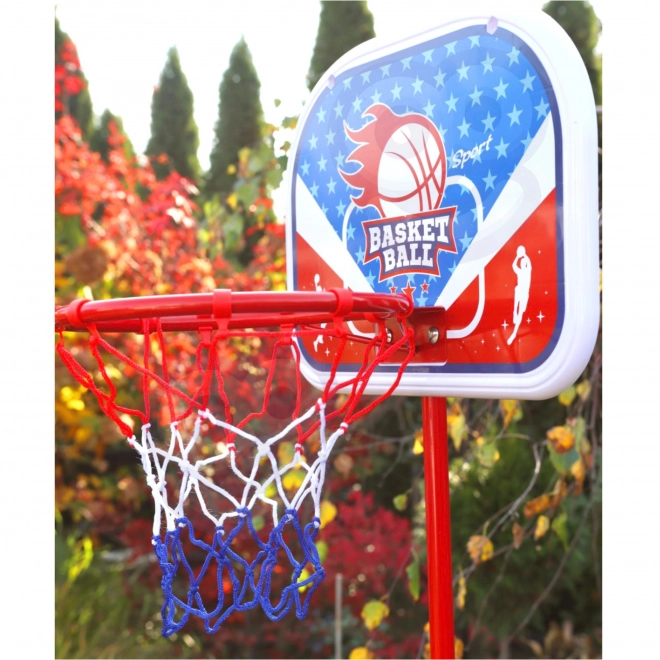 Woopie Basketball Set Einstellbare Höhe