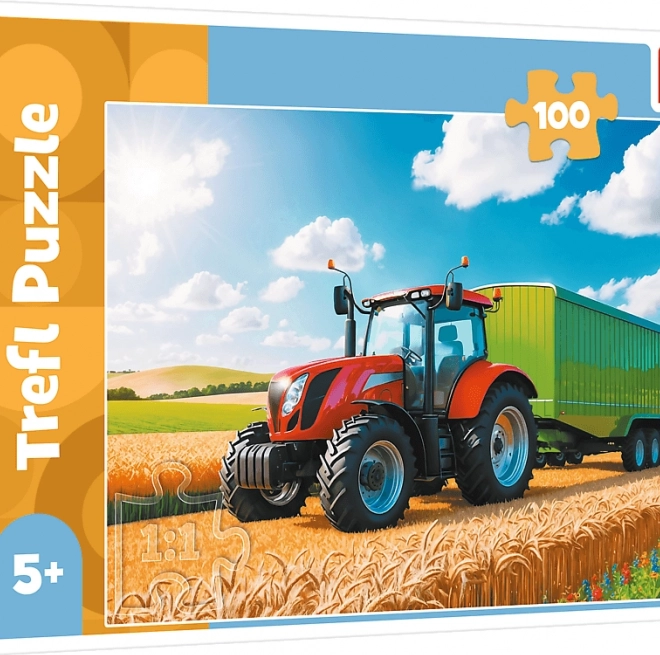 Puzzle Trefl Landwirtschaftliche Technik 100 Teile