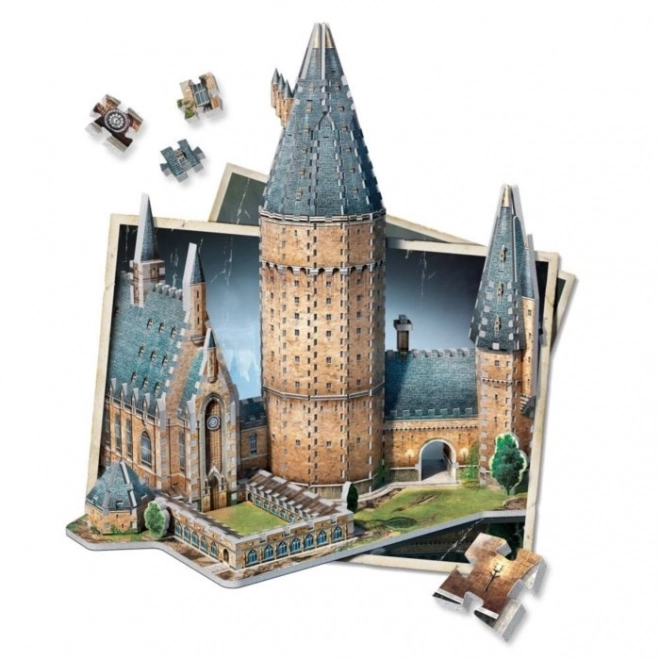 3D Puzzle - Große Halle von Hogwarts