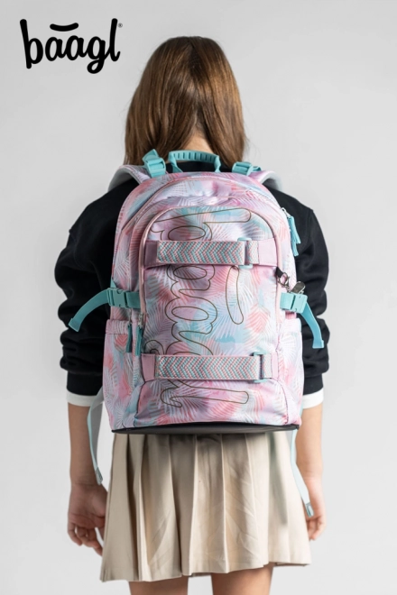 Ergonomischer Schulrucksack Skate Sunset