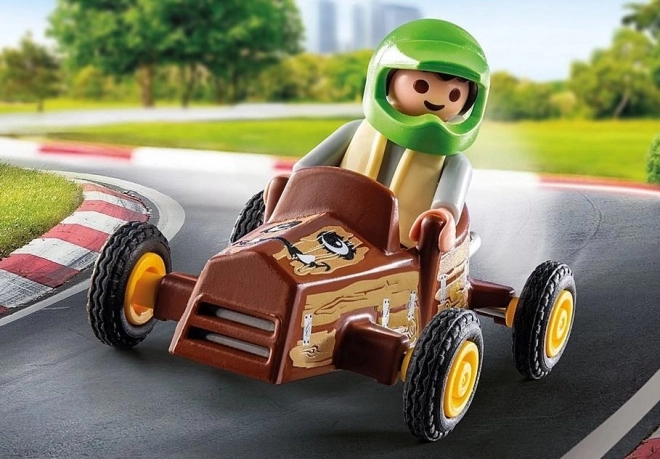 Kind mit Gokart