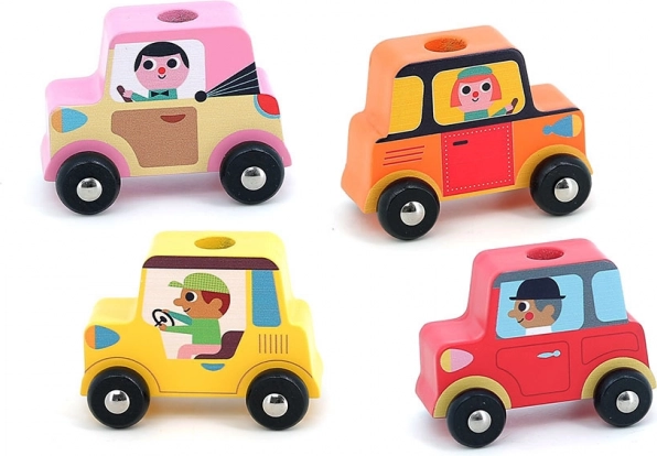 Vilac Aufsteckspiel - Autos City von Ingela P. Arrhenius