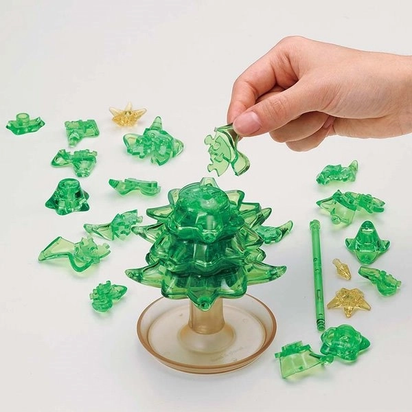 3D Kristall-Puzzle Baum Schmuckständer