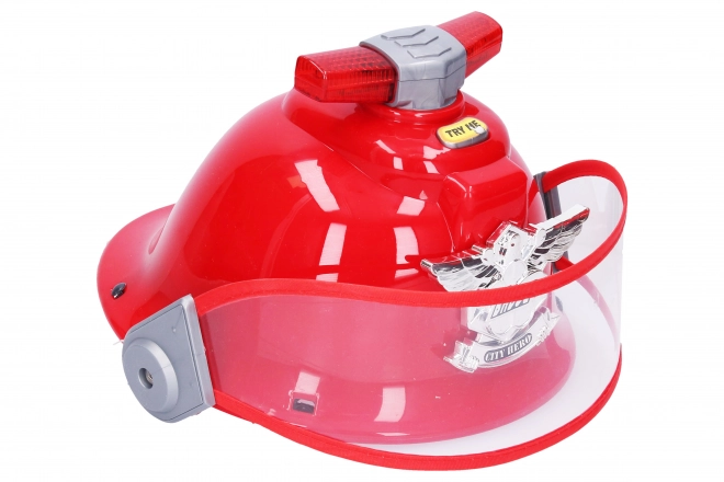 Feuerwehrhelm mit Effekten