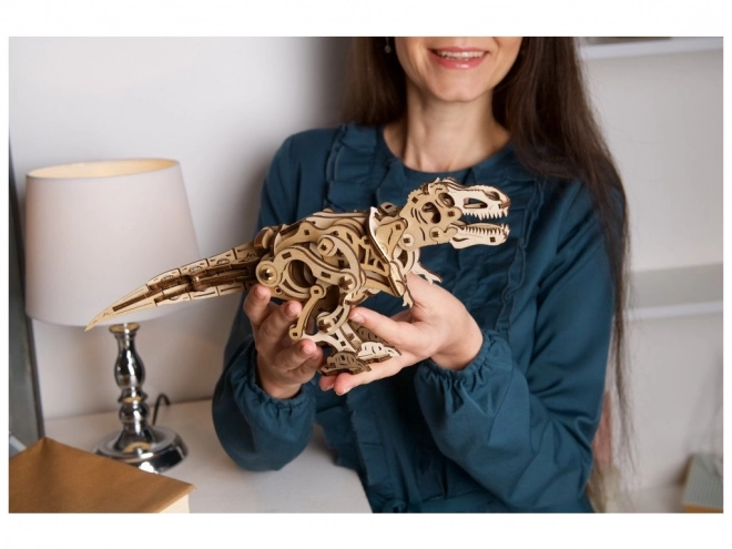 Ugears 3D Holzmechanisches Puzzle Tyrannosaurus Rex