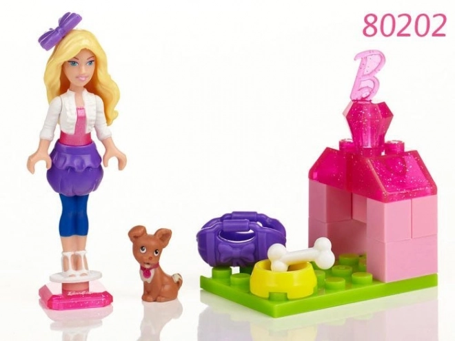 Mega Bloks Barbie-Puppe passend für Bauklötze