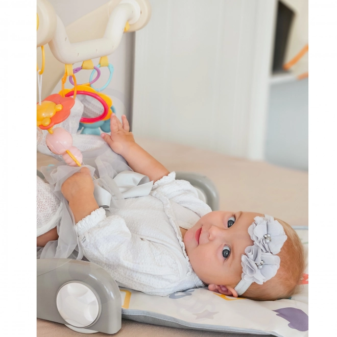Woopie Baby Spielmatte mit Gehfunktion und Klavier 2in1