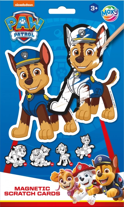 Kreativ-Set für Auskratz-Magnete Paw Patrol