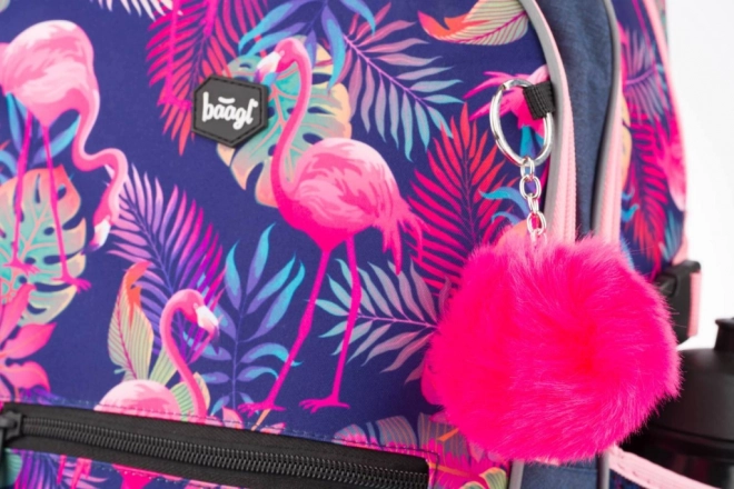 Ergonomischer Schulrucksack Flamingo von BAAGL