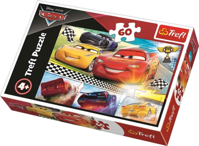 Trefl Puzzle CARS: Lebensrennen 60 Teile