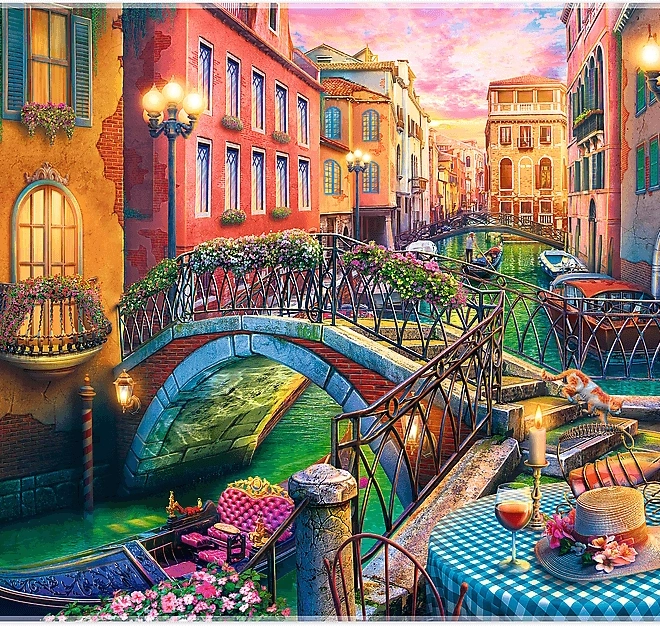 Puzzle Abend in Venedig 3000 Teile