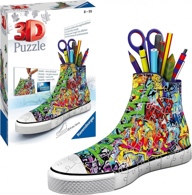 Ravensburger 3D Puzzle Sneaker Graffiti