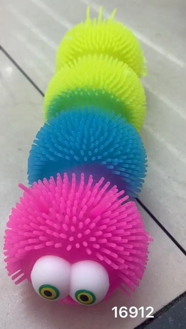 Quetschraupe mit Lichteffekten 25 cm