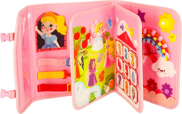 Rosa Montessori-Sinnesrucksack