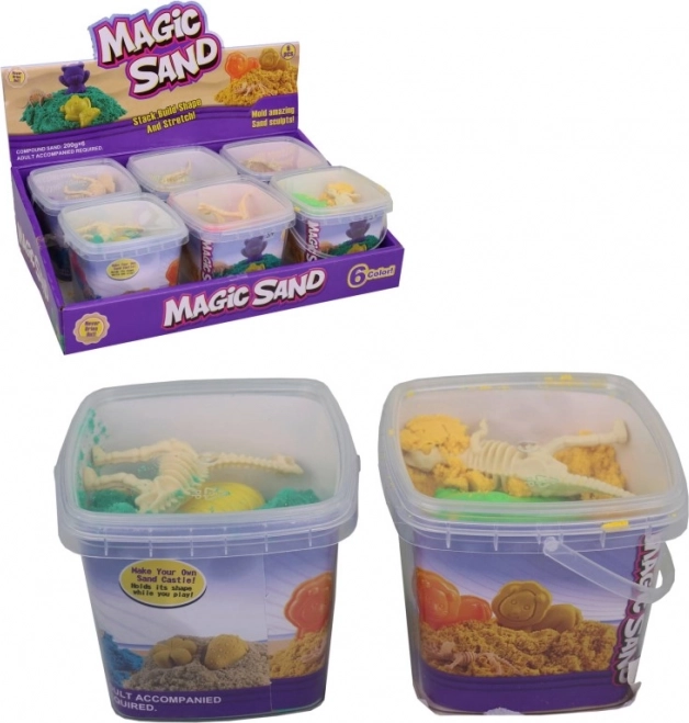 Magischer Sand mit Zubehör