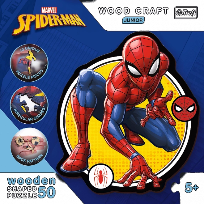 Spiderman Holzpuzzle für Kinder