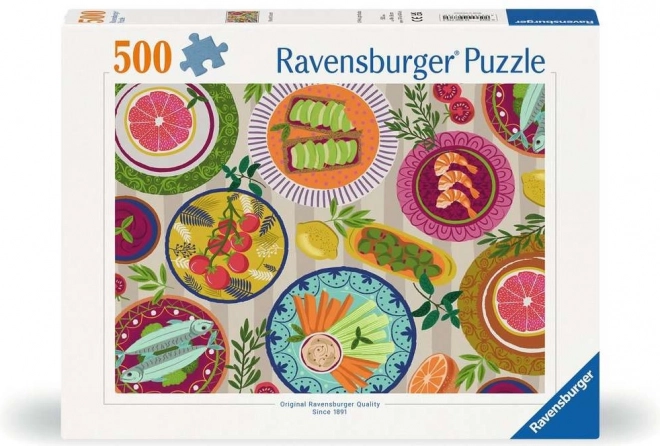 Mediterrane Küche Puzzle 500 Teile