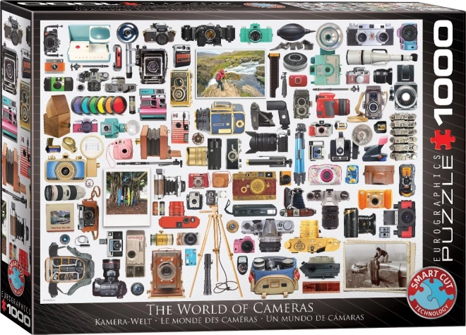 Eurographics Puzzle Welt der Kameras 1000 Teile