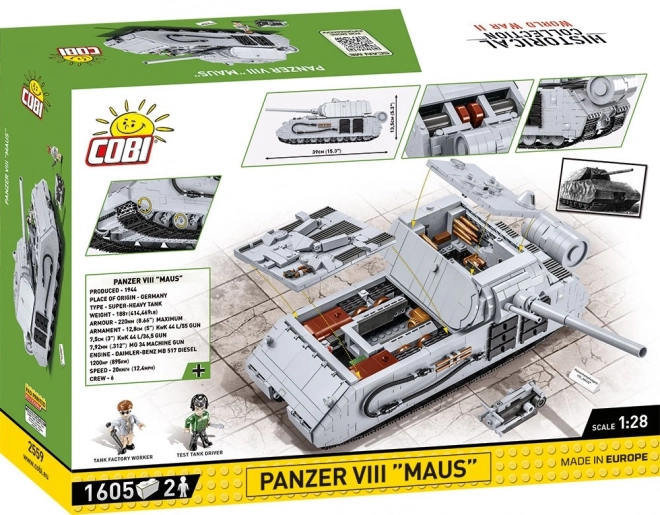 Cobi Panzer VIII Maus Modellbausatz