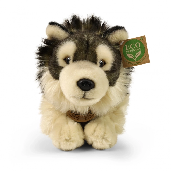 Liegender Plüschwolf ECO Friendly