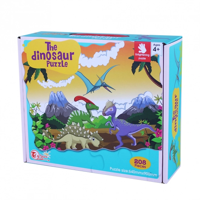 Dinosaurier-Puzzle 208 Teile