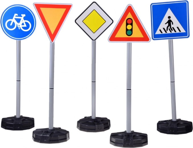 Einfache Montage und vielfältiges Set mit 5 Schildern