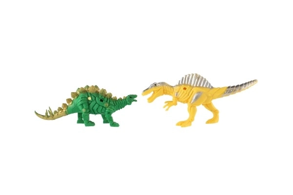 Kampf-Dinosaurier-Set aus Plastik