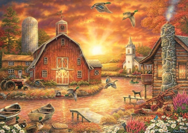 Puzzle 'Neuer Tag' 3000 Teile
