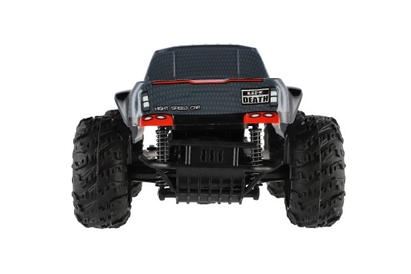 RC Auto Geländewagen Pick Up Grau-Rot