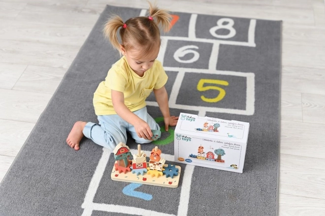 Bauernhof Zahnrad Puzzle
