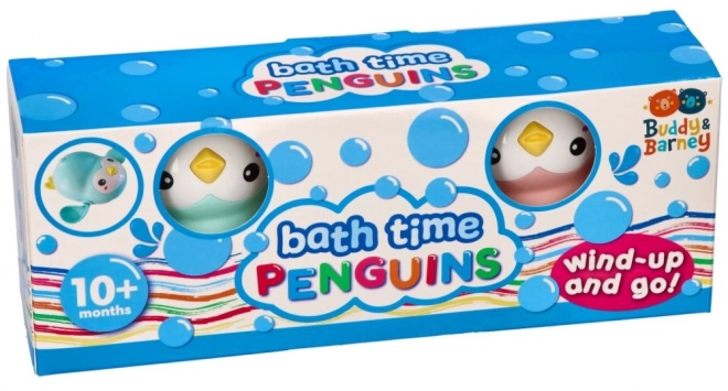 Niedliche Aufzieh-Pinguine für die Badewanne