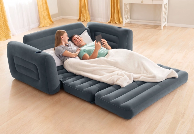 Aufblasbares Sofa mit Bettfunktion von INTEX