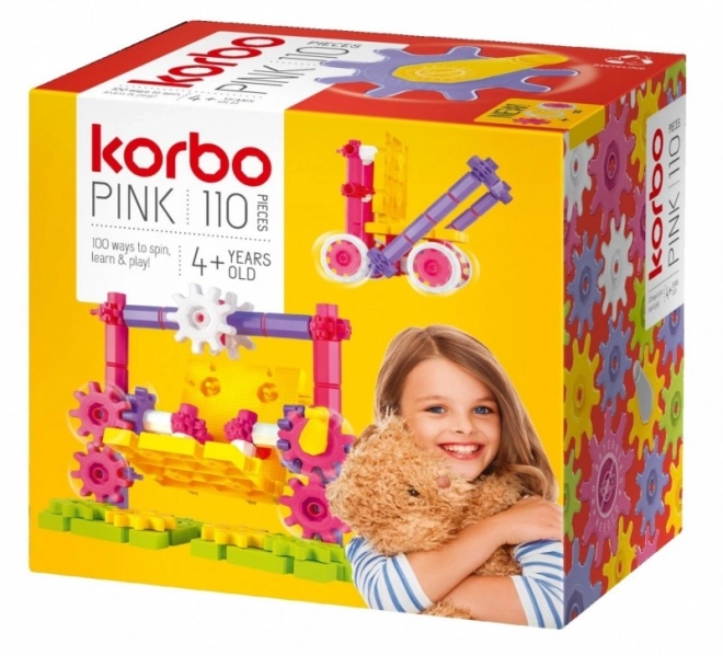 Konstruktionsspielzeug Korbo Pink