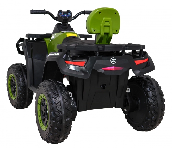 Kinder Elektro-Quad XT-Speed 4x4 grün mit EVA-Rädern und LED-Lichten