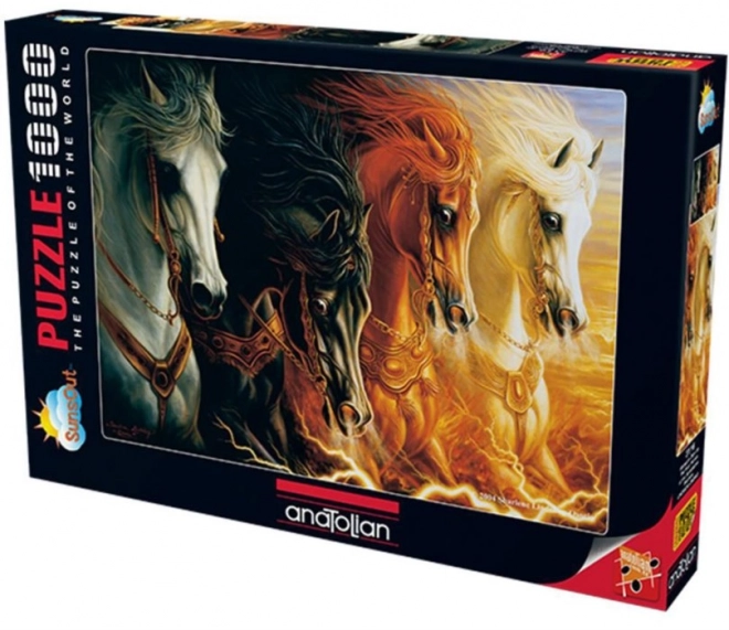 Puzzle Vier Reiter der Apokalypse 1000 Teile