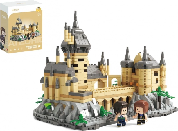 KOCO Baukasten Magisches Schloss, Kunststoff, 1132 Stk.